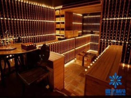 徐匯酒店地下室紅酒冷庫(kù)建造